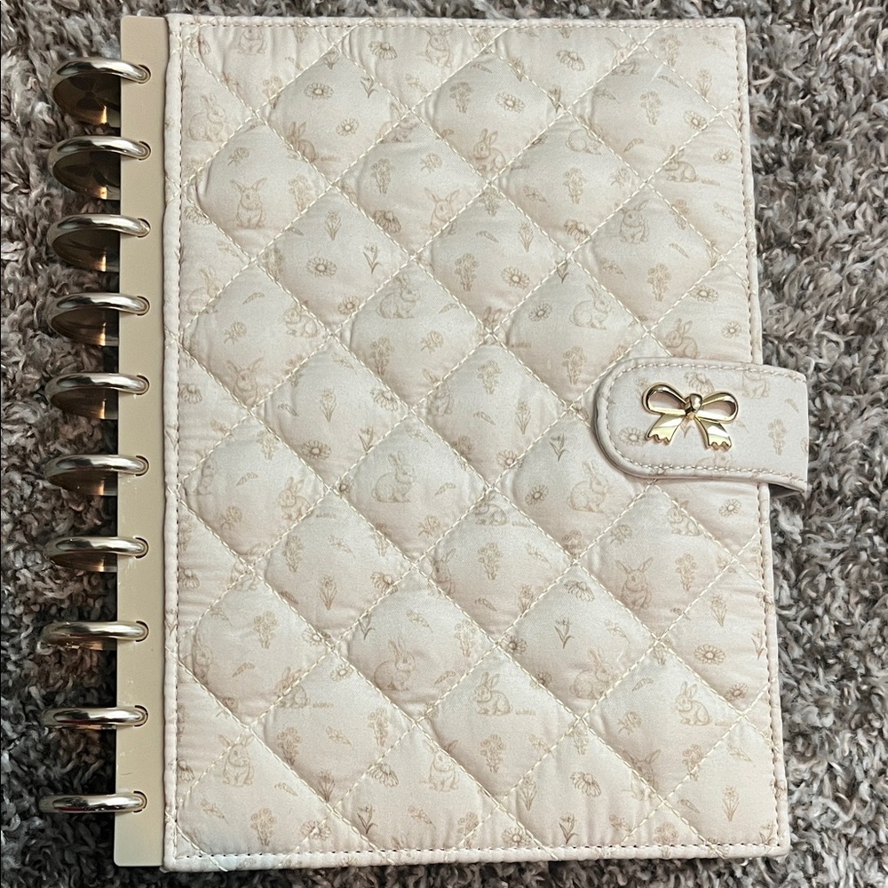 The Daily Grind: Bunny Grove | Luxe Planner Cover and planner Inserts&stickers